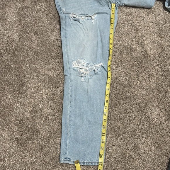 Abercrombie & Fitch Women’s Ames Slim Boyfriend Denim Jeans Size 27 - Picture 9 of 9